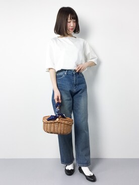 まるさん（レディース・161cm）の春コーディネート