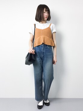 まるさん（レディース・161cm）の春コーディネート