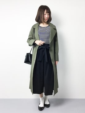 まるさん（レディース・161cm）の春コーディネート