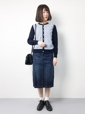 まるさん（レディース・161cm）の春コーディネート