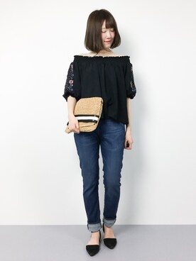 まるさん（レディース・161cm）の春コーディネート