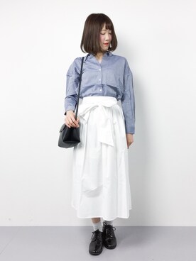 まるさん（レディース・161cm）の春コーディネート