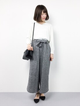 まるさん（レディース・161cm）の春コーディネート