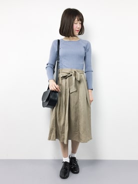 まるさん（レディース・161cm）の春コーディネート