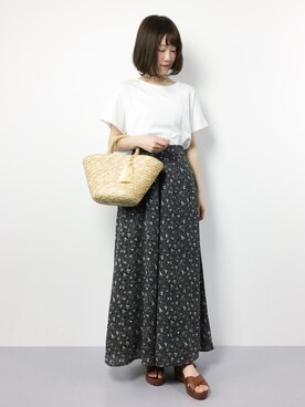 まるさん（レディース・161cm）の春コーディネート