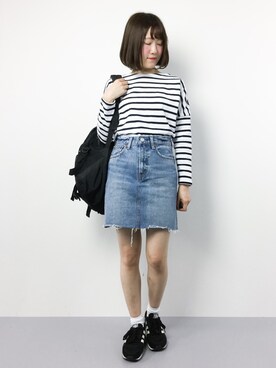 まるさん(レディース・161cm)の春コーディネート