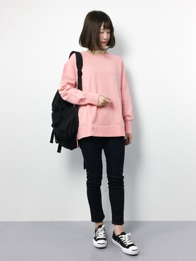 まるさん（レディース・161cm）の春コーディネート