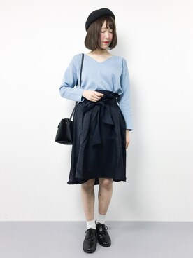 まるさん（レディース・161cm）の春コーディネート