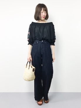 まるさん（レディース・161cm）の春コーディネート