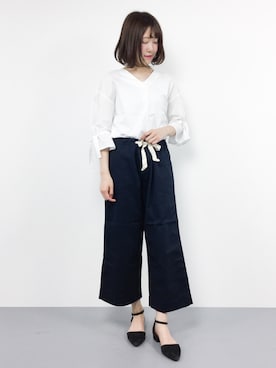 まるさん（レディース・161cm）の春コーディネート