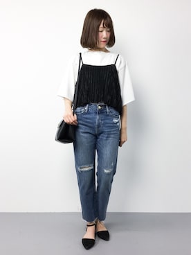 まるさん（レディース・161cm）の春コーディネート