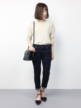 まるさん（レディース・161cm）の春コーディネート