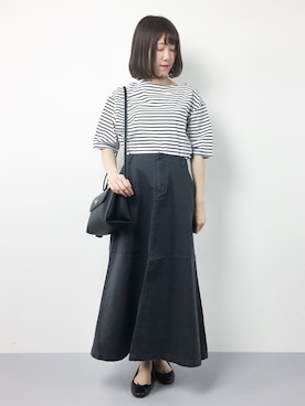 まるさん（レディース・161cm）の春コーディネート