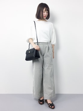 まるさん（レディース・161cm）の春コーディネート