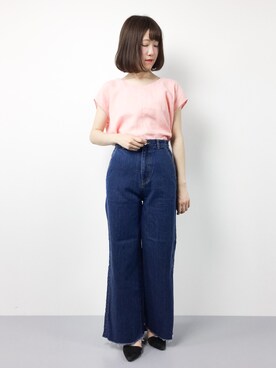 まるさん（レディース・161cm）の春コーディネート