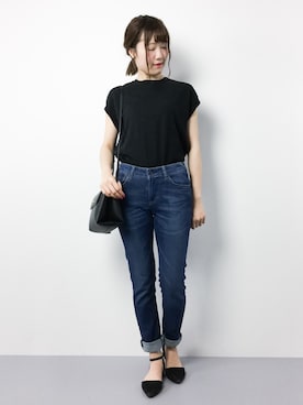 まるさん（レディース・161cm）の春コーディネート