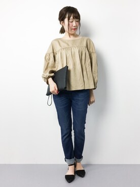 まるさん（レディース・161cm）の春コーディネート