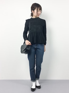 まるさん（レディース・161cm）の春コーディネート