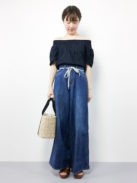 まるさん（レディース・161cm）の夏コーディネート