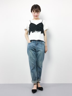 まるさん（レディース・161cm）の夏コーディネート