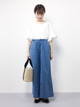 まるさん（レディース・161cm）の夏コーディネート