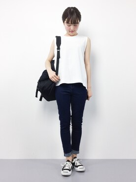 まるさん（レディース・161cm）の夏コーディネート