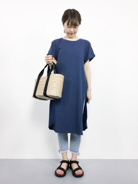 まるさん（レディース・161cm）の夏コーディネート