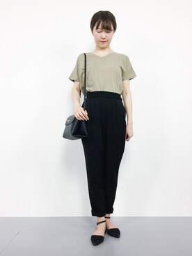 「SHIPS Days（シップスデイズ）のアイテム」を使った、まるさん（レディース・161cm）の夏コーディネート