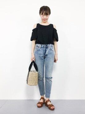 まるさん(レディース・161cm)の夏コーディネート