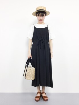 まるさん（レディース・161cm）の夏コーディネート