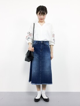 まるさん（レディース・161cm）の夏コーディネート