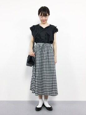 まるさん（レディース・161cm）の夏コーディネート