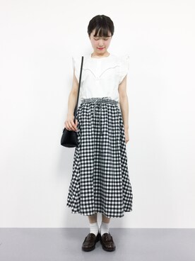 まるさん（レディース・161cm）の夏コーディネート