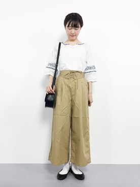 まるさん（レディース・161cm）の夏コーディネート