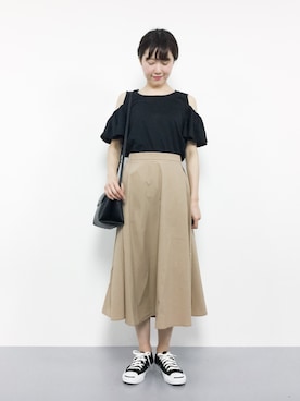 まるさん（レディース・161cm）の夏コーディネート