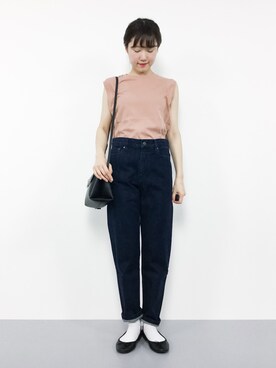 「HusHusH（ハッシュアッシュ）のアイテム」を使った、まるさん（レディース・161cm）の夏コーディネート