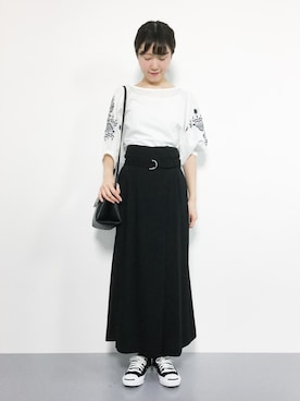 まるさん（レディース・161cm）の夏コーディネート