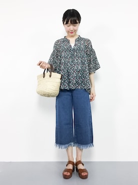 まるさん（レディース・161cm）の夏コーディネート