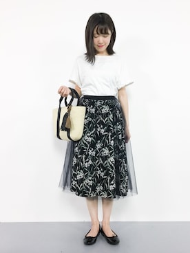 まるさん（レディース・161cm）の夏コーディネート