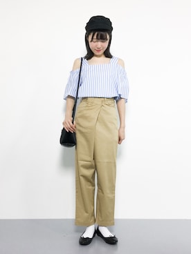 まるさん（レディース・161cm）の夏コーディネート