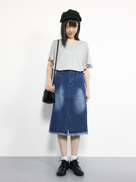 まるさん（レディース・161cm）の夏コーディネート