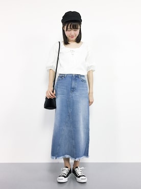 まるさん（レディース・161cm）の夏コーディネート