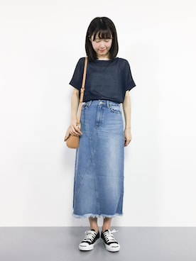 まるさん（レディース・161cm）の夏コーディネート