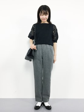 まるさん（レディース・161cm）の秋コーディネート