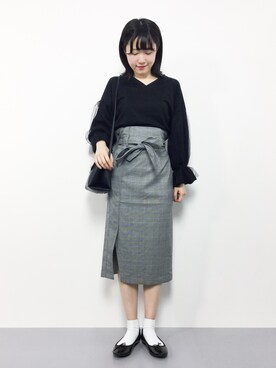 まるさん（レディース・161cm）の秋コーディネート