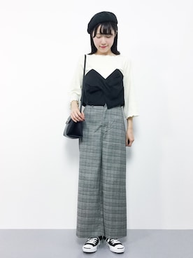 まるさん（レディース・161cm）の秋コーディネート