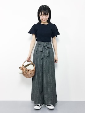 まるさん（レディース・161cm）の秋コーディネート