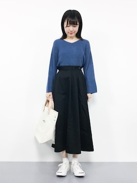 「こども ビームス（コドモビームス）のアイテム」を使った、まるさん（レディース・161cm）の秋コーディネート
