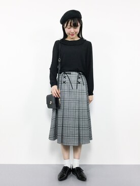 まるさん（レディース・161cm）の秋コーディネート