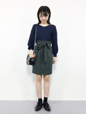 まるさん（レディース・161cm）の秋コーディネート